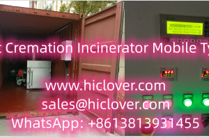 Pet Cremation Incinerator Mobile Type